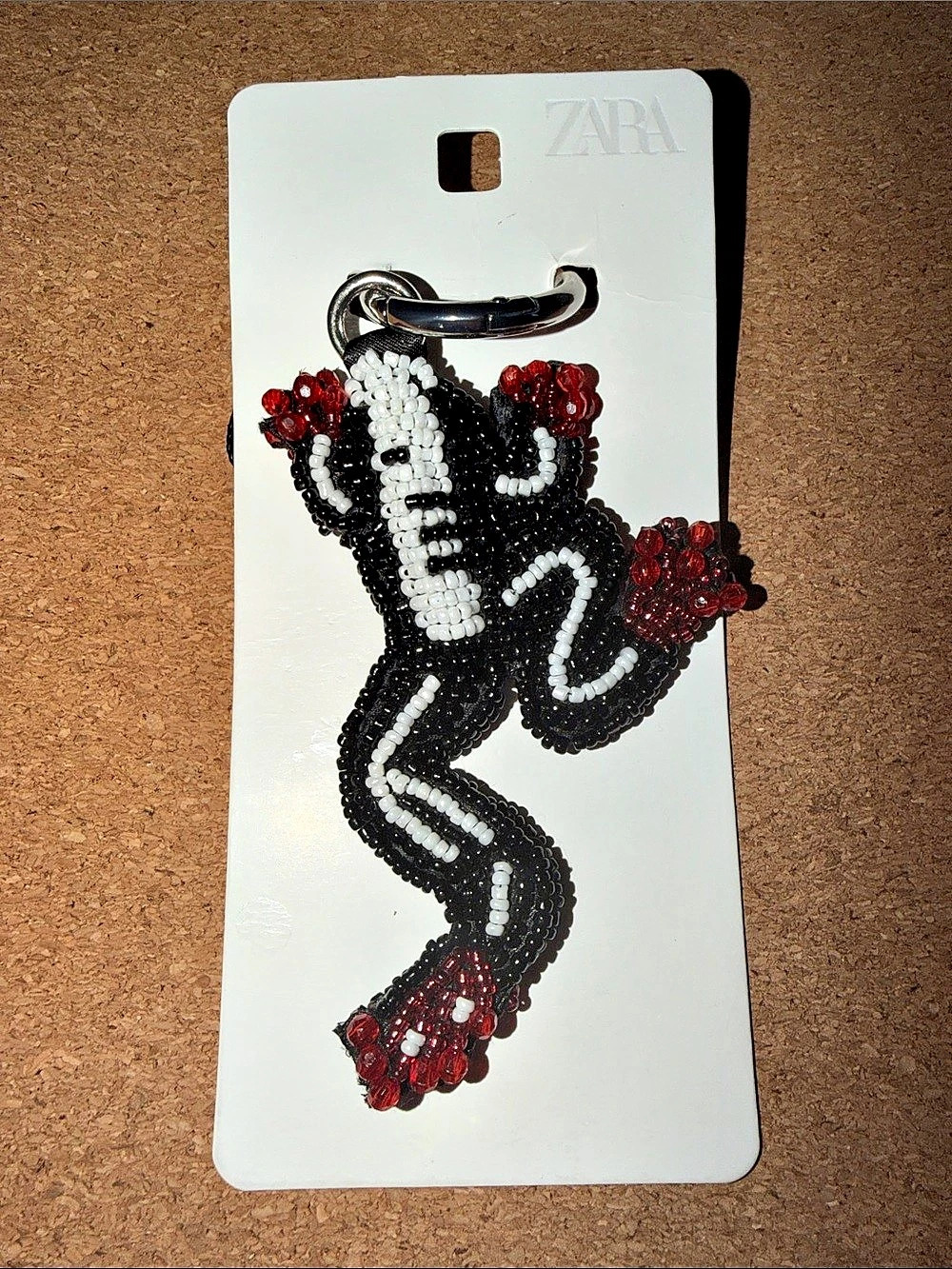 Zara Beaded bag charm